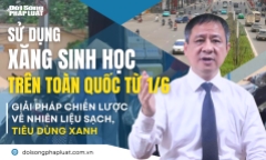 Nhà máy lọc dầu lớn thứ hai cả nước sẵn sàng sản xuất xăng sinh học E10