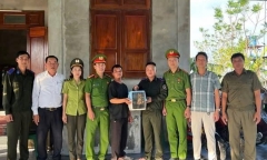 Người dân phát hiện con vật
