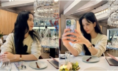 Jisoo của Blackpink khoe vẻ đẹp trong veo như nữ thần dù tóc rối bời, bù xù