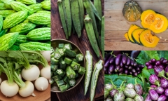 6 loại rau củ là 