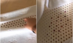 Vợ thấy ruột gối có nhiều lỗ đục lạ, nhìn kỹ liền “tăng xông” vì phát hiện trò mờ ám của chồng