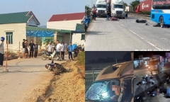 Tin tức tai nạn giao thông mới nhất ngày 4/11: Xe tải đông lạnh va chạm với xe máy, 3 người tử vong tại chỗ