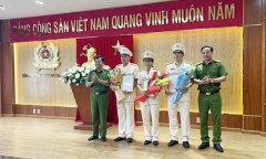Công an TP.HCM điều động, bổ nhiệm nhiều cán bộ chủ chốt