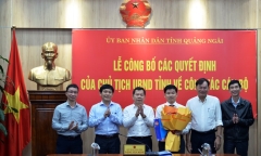 Tin thời sự mới nóng nhất 13/12: Quảng Ngãi bổ nhiệm, điều động nhiều lãnh đạo chủ chốt