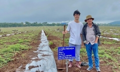 Công Phượng, Xuân Trường cùng bầu Đức đi trồng ... sầu riêng
