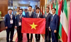 Đội tuyển Việt Nam giành 4 huy chương tại Olympic Tin học quốc tế 2024
