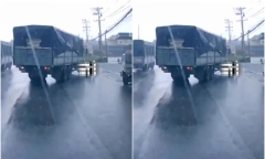 Vụ tài xế xe tải nghi cố tình cán chết người: Tạm giữ tài xế