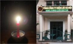 Mất điện 3 tiếng liên tục, EVN Hà Nội lặng im, không lời giải thích với khách hàng