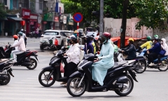 Miền Bắc nắng nóng gay gắt