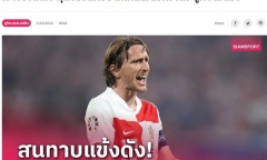 Báo Thái Lan sốc trước thông tin CLB Bình Dương muốn chiêu mộ Luka Modric