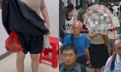 Kiểm tra nữ du khách có