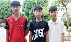 Nhóm nam sinh lớp 8 dũng cảm, cứu thành công 2 trẻ khỏi đuối nước 