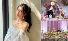 Hé lộ những hình ảnh đầu tiên tại lễ ăn hỏi của Á hậu Phương Nhi