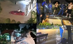 Nhiều khu vực ở Hạ Long chìm trong 