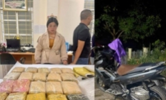 Lào Cai: Bắt quả tang đối tương vận chuyển 120.000 viên ma túy tổng hợp 