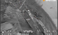 Thêm một xe tăng Abrams bị FPV Nga phá hủy gần thành phố Avdiivka