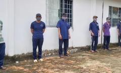 Lập biên bản 7 người tụ tập ăn nhậu trong thời gian giãn cách xã hội