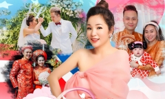 Lần đầu làm MC Vợ Chồng Son, Thuý Nga ghen tị với tình yêu mạng xã hội