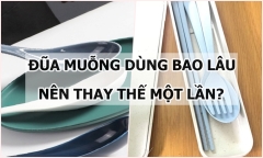 Đũa, muỗng dùng bao lâu nên thay mới một lần?