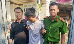 Đắk Lắk: Nam thanh niên trốn truy nã bị bắt khi về thăm nhà dịp Tết