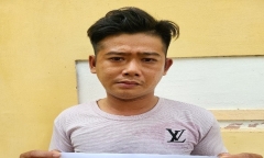 Đối tượng giật vé số của cụ già