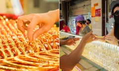 Sáng mua vàng, chiều lỗ ngay hơn nửa triệu đồng mỗi lượng
