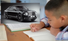Cười nghiêng ngả với bài văn lên kế hoạch mua xe Bentley của cậu bé 11 tuổi