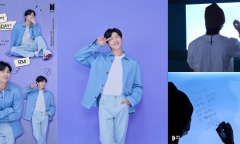 BigHit đăng tải loạt ảnh của RM trong ngày sinh nhật nam thần tượng