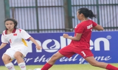 Đội tuyển nữ U19 Việt Nam đánh bại U19 Singapore với tỉ số ấn tượng