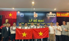 5 học sinh trường THPT chuyên Hà Nội - Amsterdam giành huy chương tại kỳ thi Olympic IOAA 