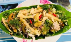 Cách làm nộm sâm đất ngon