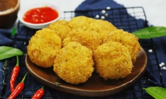 Cách làm món bánh gà chiên giòn cực gây nghiện
