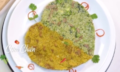 Hướng dẫn làm món cơm chiên trái tim bắt mắt dành tặng người thương ngày 8/3