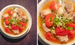 Cách nấu canh chua sườn dịu mát cho bữa cơm ngày hè