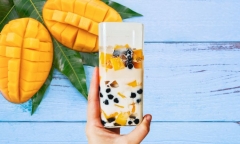 Cách làm xoài dầm sữa đặc thơm ngon mát lạnh ngày hè