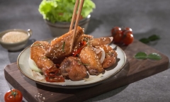 Tiết lộ công thức làm gà chiên lá chanh thơm lừng tại nhà