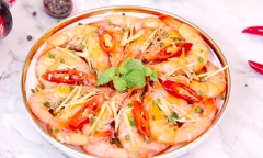 Tôm rang hay luộc mãi cũng chán, hấp kiểu này được món cực ngon ăn đã miệng