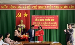 Vừa được bổ nhiệm, Phó Giám đốc Sở xin thôi việc ngay tại buổi công bố quyết định