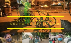 Công nhân môi trường mưu sinh giữa mùa dịch COVID-19: 