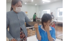 Tình hình sức khỏe nữ sinh ở Kiên Giang bị lưỡi dao găm trúng đầu hiện ra sao?