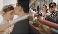 Hạnh Sino tung ảnh cưới ngọt ngào bên Pháp, hé lộ dự định đón em bé