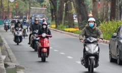 Miền Bắc đón đợt không khí lạnh cuối mùa vào đêm nay (23/4)