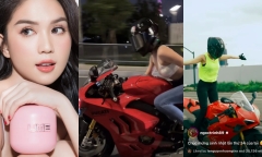 Người mẫu Ngọc Trinh từng công khai clip vi phạm giao thông