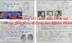Truy tìm đối tượng mang tiền án đổi tên bố, mẹ và vợ để trốn sự truy xét của pháp luật