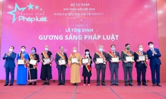 Bình chọn, tôn vinh gương sáng pháp luật lần thứ hai: Cổ vũ, lan tỏa tinh thần Thượng tôn pháp luật