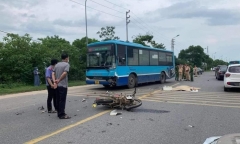 Hai thanh niên tử vong trên Quốc lộ 32 sau tai nạn