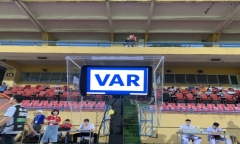 Trận đấu giữa Hà Nội FC và CLB Hải Phòng trên sân Hàng Đẫy sẽ có VAR