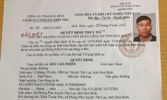 Vụ con rể cầm dao truy sát cả nhà vợ ở Hòa Bình: Truy nã đặc biệt Bùi Văn Phiên