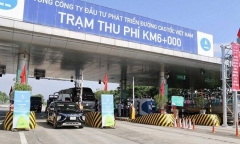Xe qua trạm thu phí BOT được giảm giá vé từ hôm nay