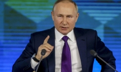 Tổng thống Nga lần đầu lên tiếng công khai sau 4 ngày chiến sự căng thẳng ở Ukraine